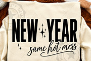 Happy New Year 2027 PNG Bundle, a Seasonal Illustration by OK Design (Thumbnail 4 of 4)