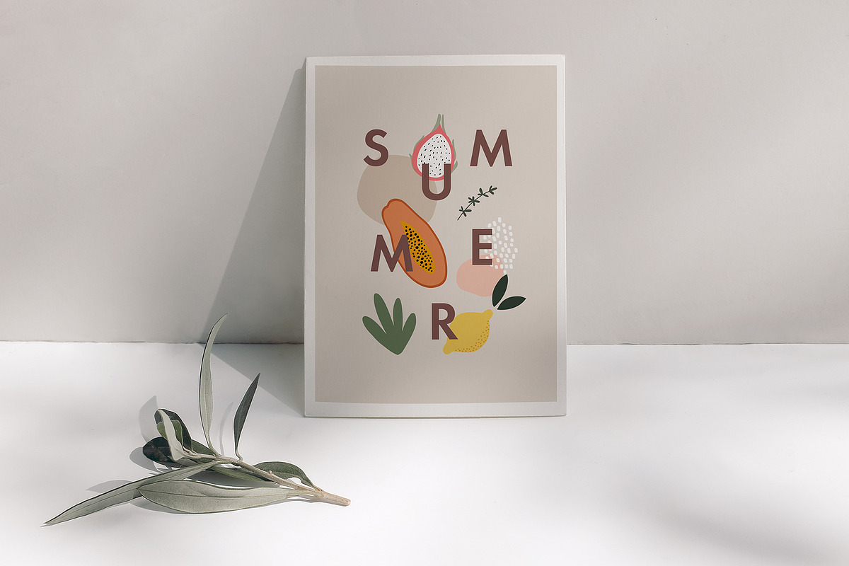 Abstract geometric summer set, a Decorative Illustration by Tabita's shop (Photo 14 of 20)