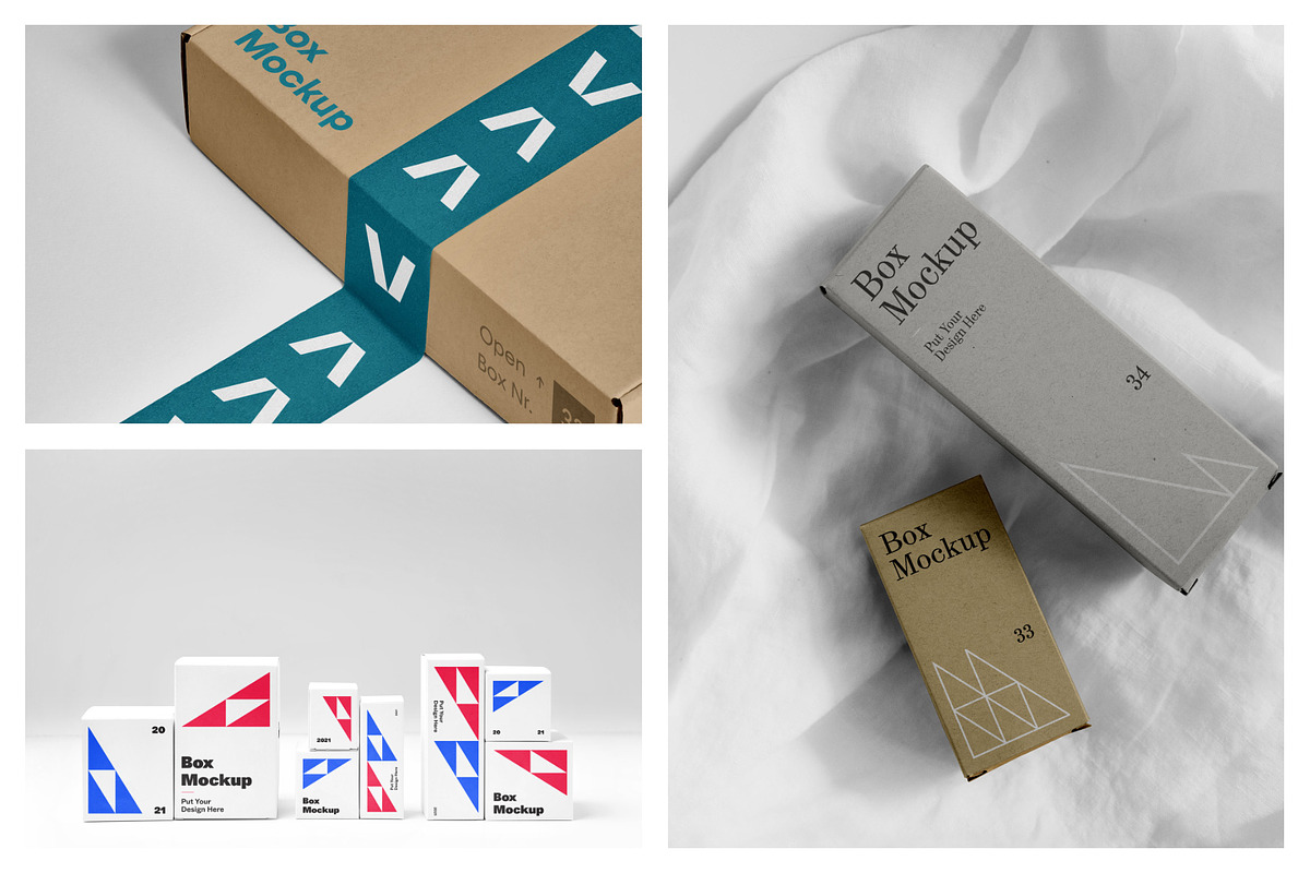 Box Mockups - Packaging Mockups, a Packaging Mockup by MockupForest (Photo 4 of 9)