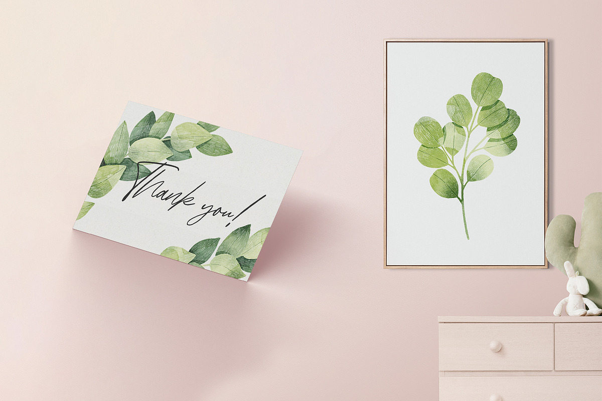 Eucalyptus Branches Collection, an Illustration by Helga Wigandt (Photo 3 of 5)