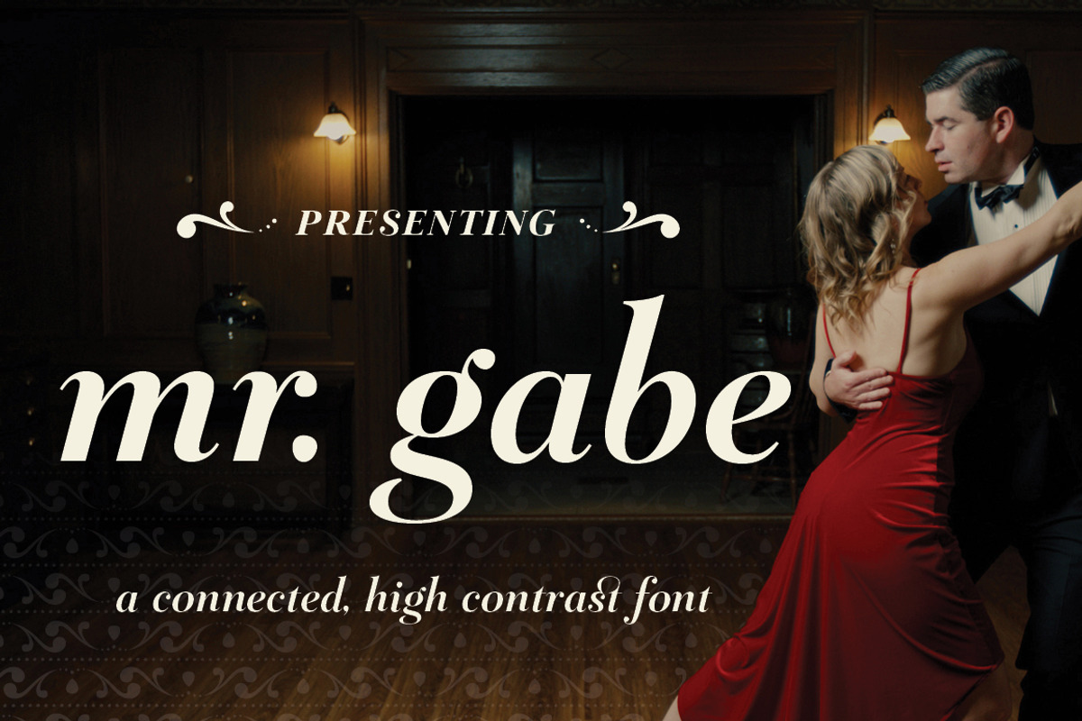 Mr Gabe Semibold Italic, a Serif Font by Leksen Design (Photo 7 of 7)