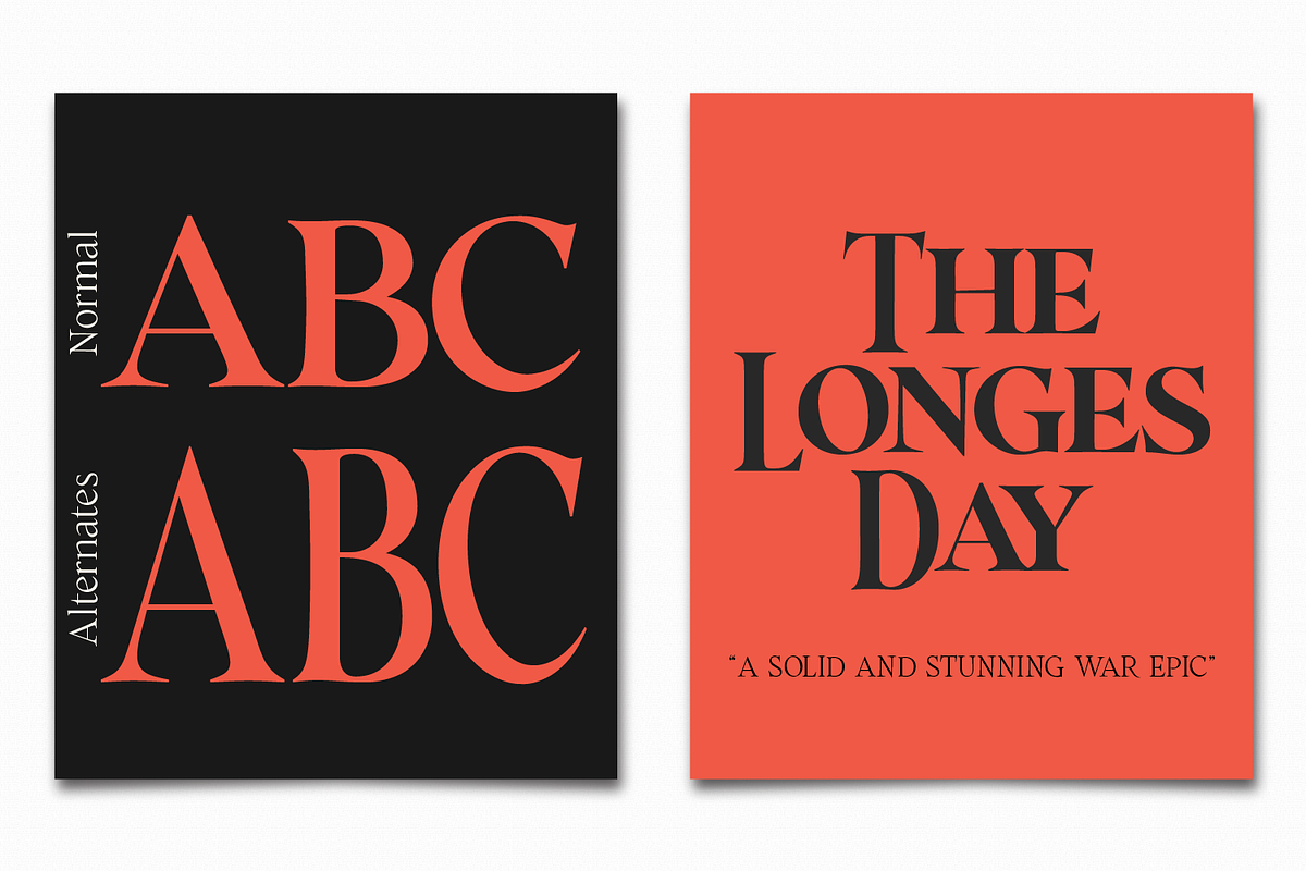 Cita Pro Serif Family, a Serif Font by xdCreative (Photo 7 of 10)