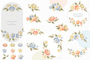 Puppy Dream Baby Watercolor Clipart, an Animal Illustration by Cat In Colour (Thumbnail 5 of 9)