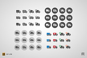 Transport&Delivery - 48 vector icons, an Icon by Basari Design (Thumbnail 2 of 2)
