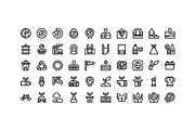 50 Ecology Icons, an Outline Icon by Side Project (Thumbnail 2 of 7)