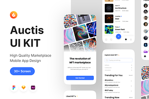 Auctis - NFT Marketplace UI KIT