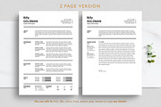 Professional Resume, a Resume Template by Blackcloud_Creations (Thumbnail 5 of 5)