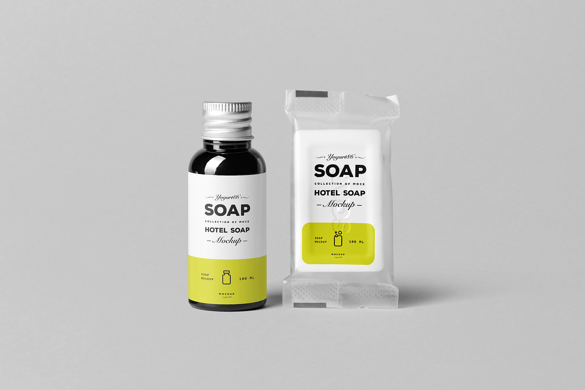 Soap Mock-up, a Packaging Mockup by Yogurt86 (Photo 3 of 17)