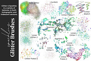 Iridescent Brushes for Procreate, a Brush Add-On by AJ Brushes (Thumbnail 9 of 10)