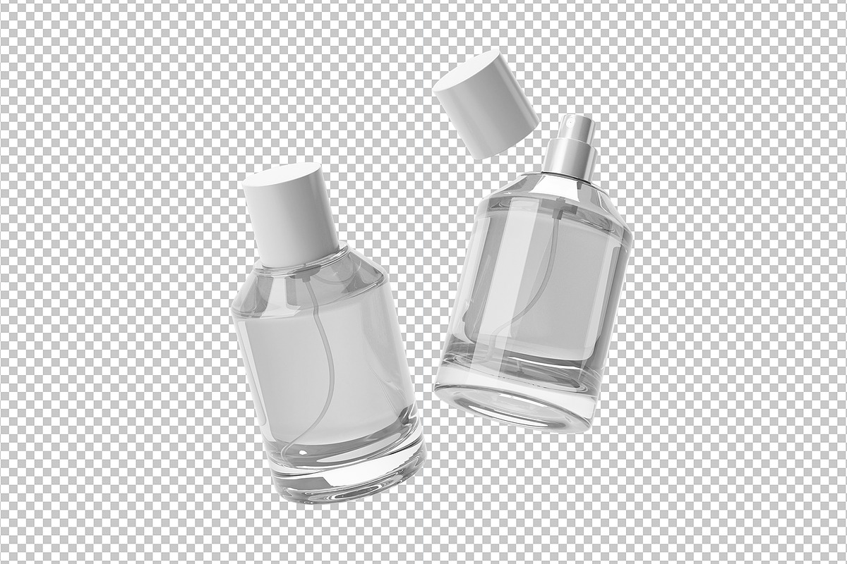 Perfume Bottle Mockup, a Cups & Container Mockup by Akebareee (Photo 2 of 3)
