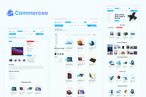 Commerceo- eCommerce Figma UI Templa