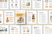 HR Employee Handbook, a Brochure Template by Leaflove (Thumbnail 2 of 9)