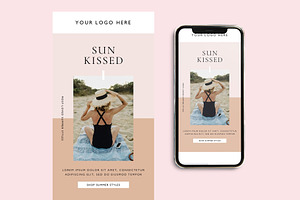 Neutral Boho Fashion Email Template