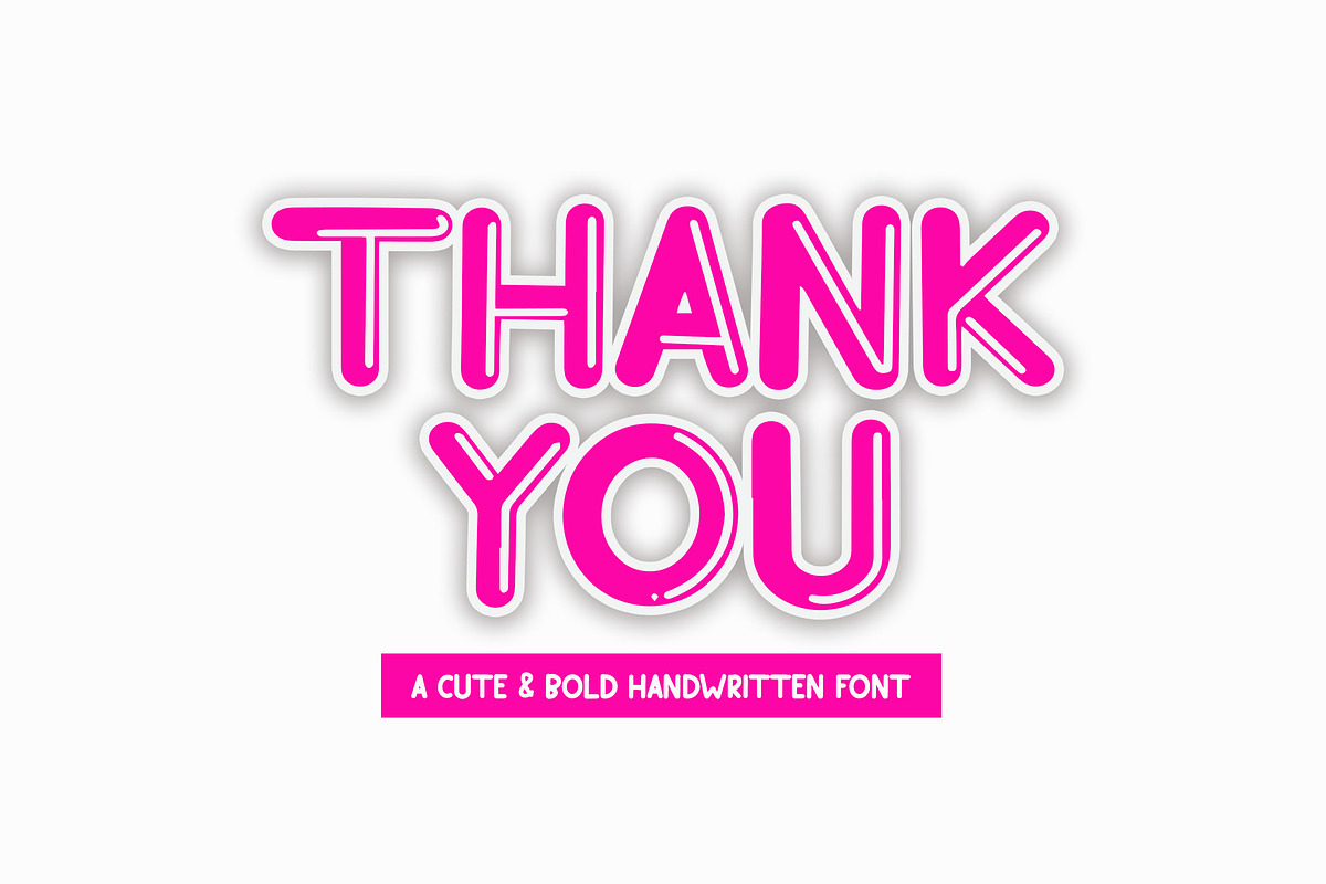 BALONEE Cute Handwriting Font, a Handwritten Font by NTC Graphic (Photo 9 of 9)