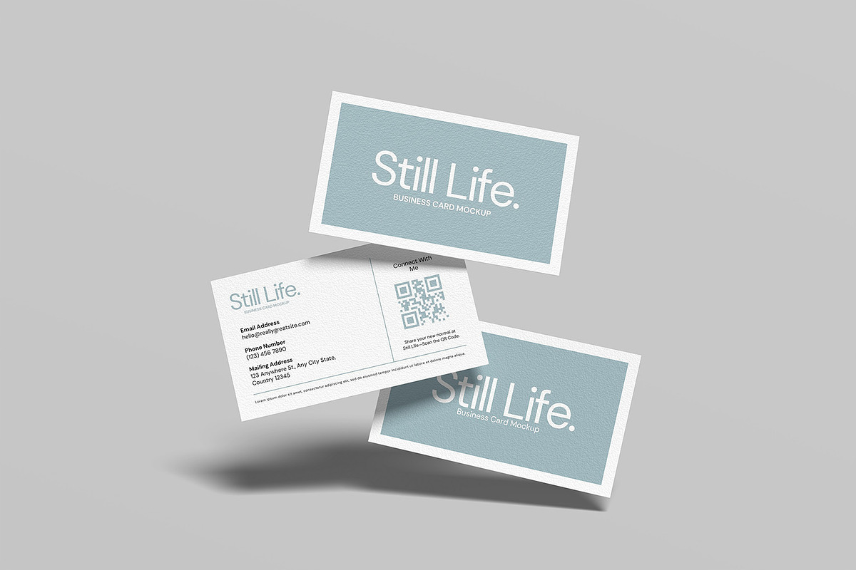 Business Card Mockup, an Advertising Mockup by mahremdesign (Photo 5 of 5)