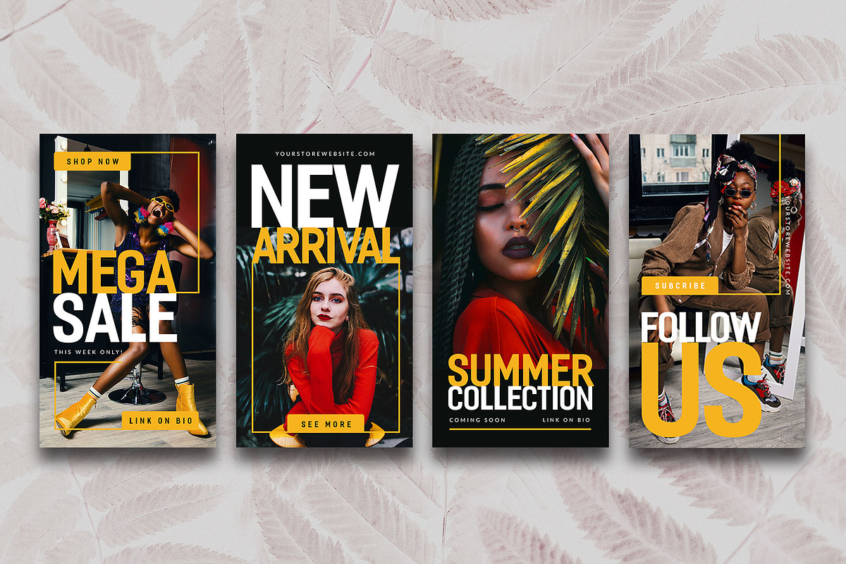 Fashion Instagram Stories Template, a Social Media Template by MH Design Template (Photo 2 of 6)