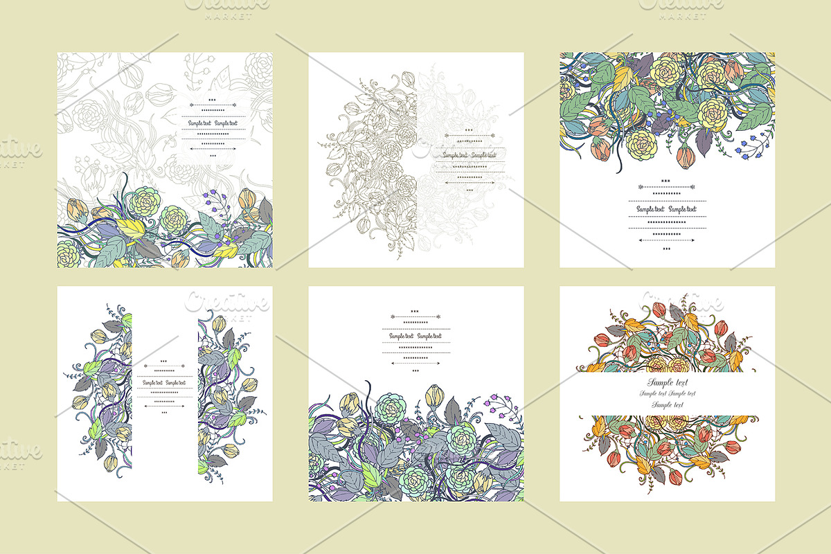 30 beautiful floral patterns preview 4