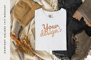 Fall Comfort Colors Mockup Bundle