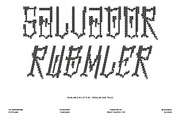 CS Densmore Stitched, a Sans Serif Font by Craft Supply Co. (Thumbnail 2 of 8)