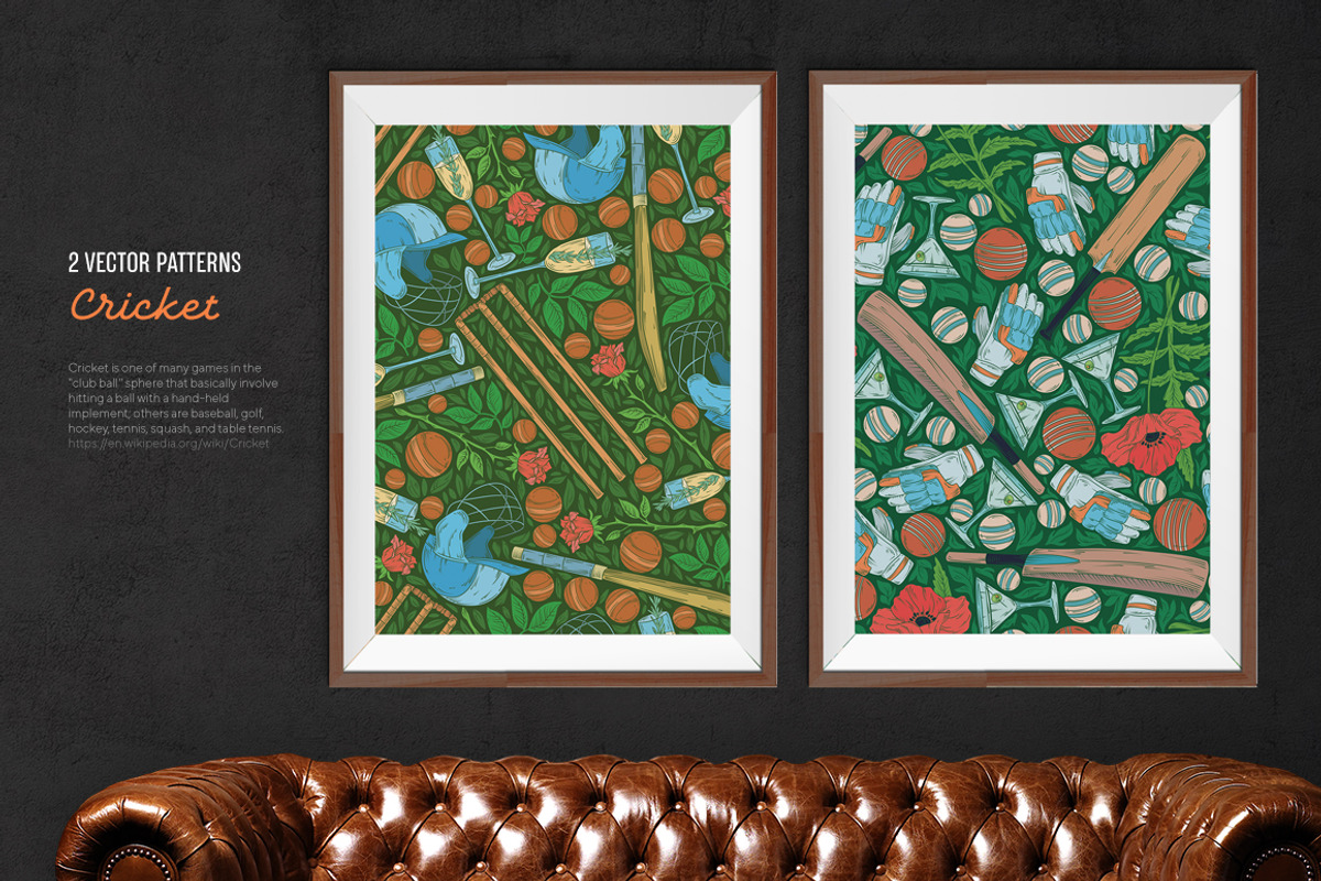 Summer Sports patterns, a Pattern Graphic by Piñata (Photo 3 of 12)