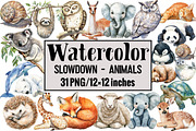 Slowdown - Animals, an Illustration by Design Market (Thumbnail 1 of 3)