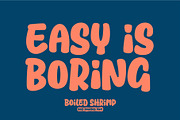 Boiled Shrimp - Bold Rounded font, a Handwritten Font by HanzelSpace Studio (Thumbnail 6 of 8)