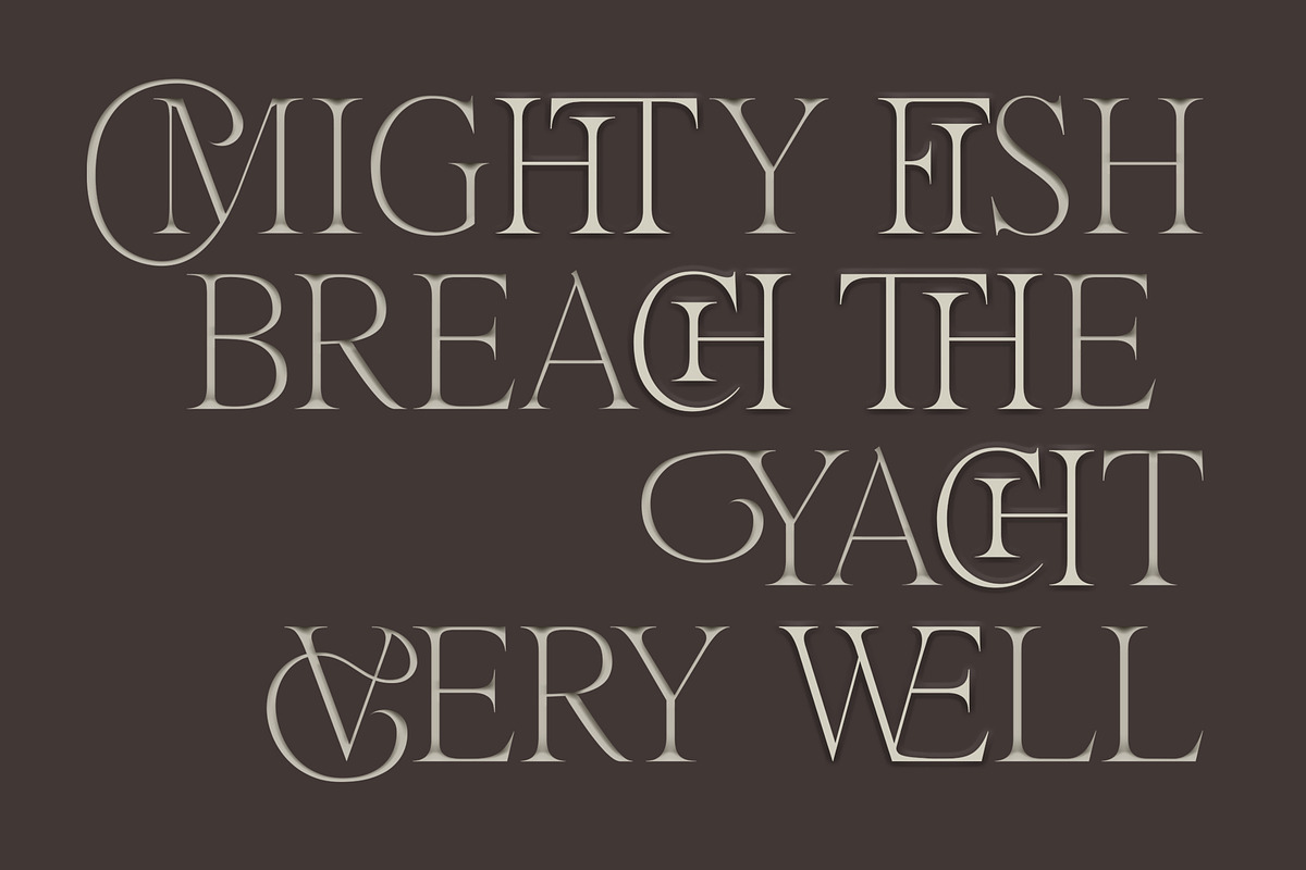 Doltcher Display Serif Typeface, a Serif Font by Designsation (Photo 3 of 10)