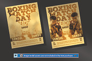 Boxing Sport Flyer Template, a Flyer Template by regalDRAW (Thumbnail 4 of 6)