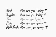 Little Pin, a Script Font by TKDoodle (Thumbnail 2 of 8)