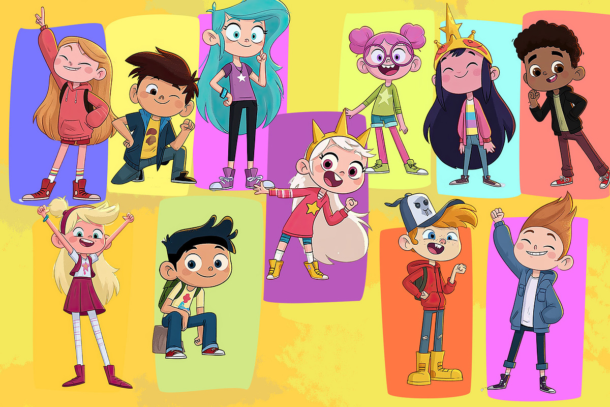 KIDDO TOWN 11 PNG Set, a Person Illustration by XiXong STUDIO (Photo 2 of 6)