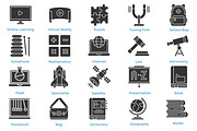 Education Icons Set, an Icon by Tekuni (Thumbnail 5 of 12)