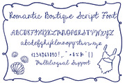 Romantic Boutique Whimsical Script, a Handwritten Font by Amalia Calligraphy (Thumbnail 2 of 7)