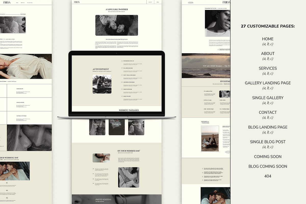 Editorial | Showit Website Template, a Websites & App Template by Studio Leelou (Photo 3 of 13)