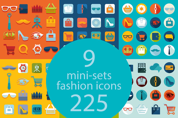 9 Fashion Sets Of Icons