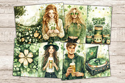Lucky Junk Journal Pages, a Person Illustration by GlamArtZhanna (Thumbnail 6 of 10)