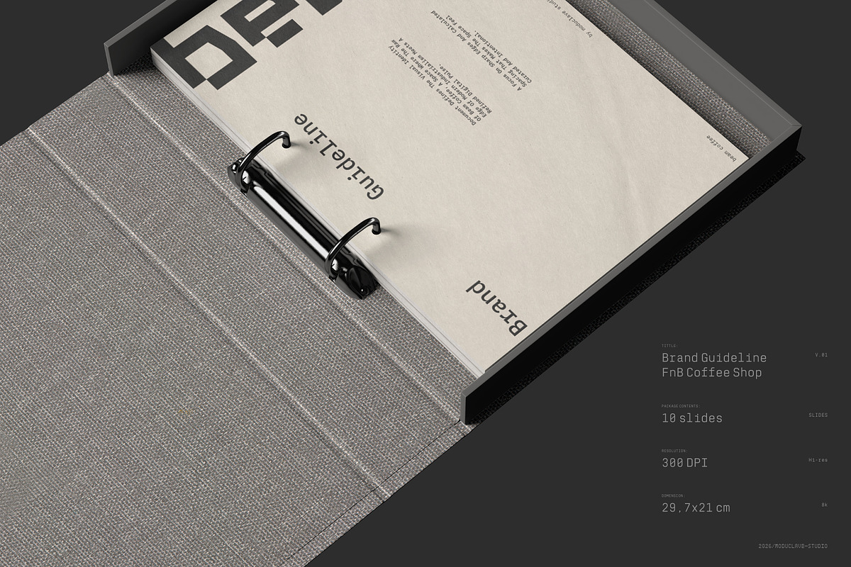 BEAM COFFEE - FnB Brand Guidelines, a Branding & Logo Template by Moduclave Studio (Photo 4 of 4)