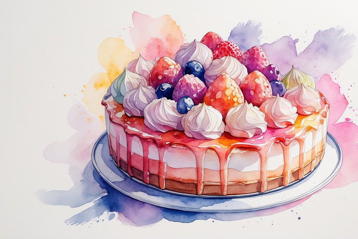 Handmade Cake & Pie Vectors, an Illustration by hafijul (Photo 10 of 12)