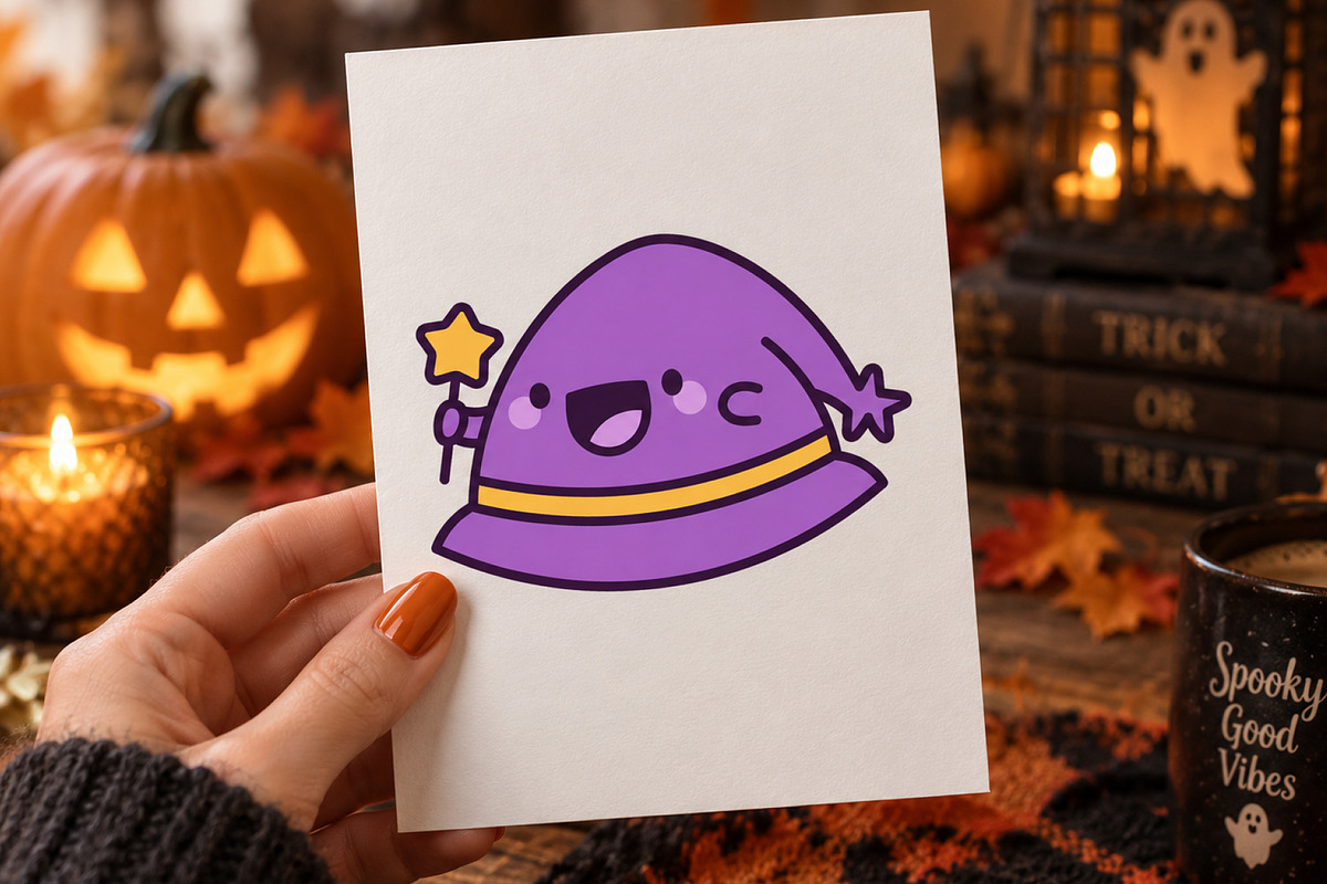 Wizard Hat Characters, a Seasonal Illustration by Palau (Photo 6 of 9)