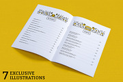 Menu for premium restaurants, a Brochure Template by Hellgram (Thumbnail 2 of 5)