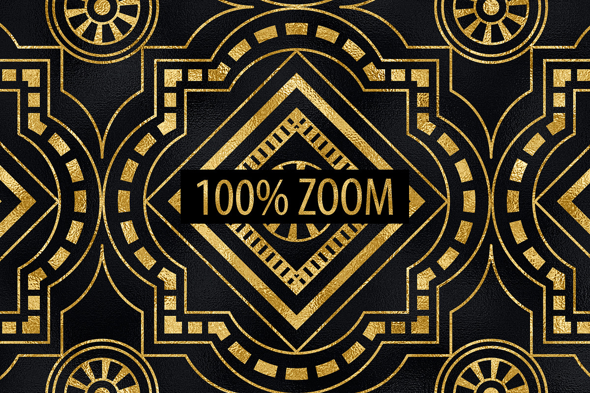 20 Art Deco Seamless Vector Patterns, a Pattern Graphic by CatJello Graphics (Photo 16 of 23)