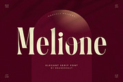 Melione – Elegant Modern Serif Font, a Serif Font by BrandSemut (Thumbnail 1 of 10)