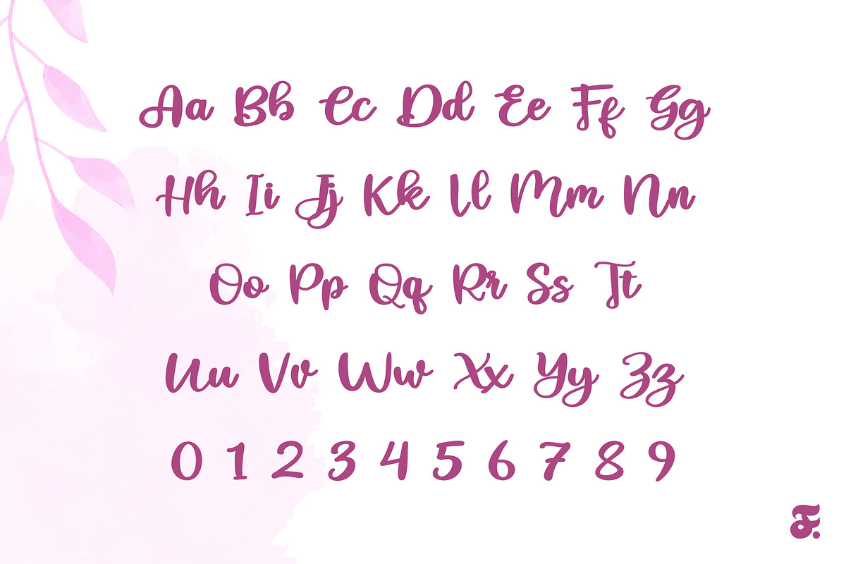 Lovinale Lovely Swirl Script, a Script Font by Anomali Creatype (Photo 2 of 10)