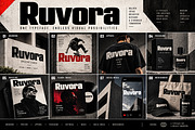 Ruvora – Bold Modern Display Font, a Script Font by Wow Magic (Thumbnail 2 of 5)