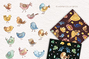 Girl with snails, an Illustration by Love Watercolor Store (Thumbnail 2 of 7)