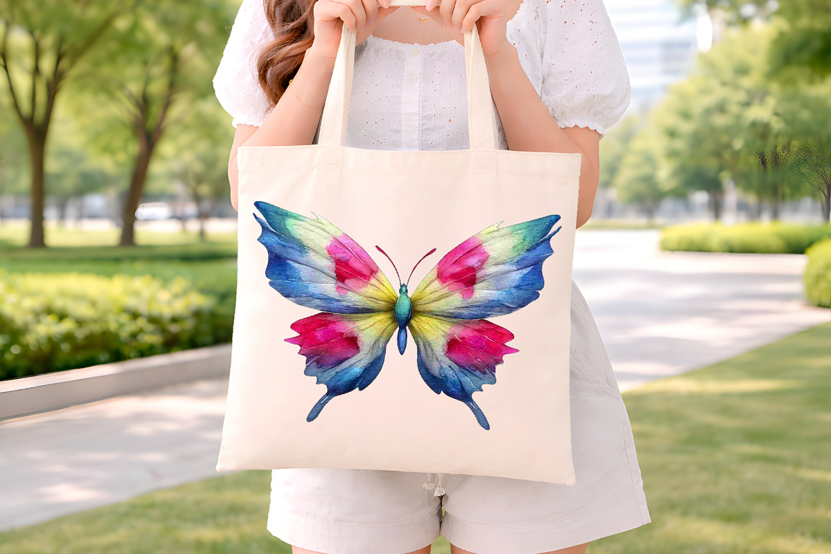 Watercolor Butterfly Clipart, an Animal Illustration by Digital Artistic99 (Photo 9 of 11)