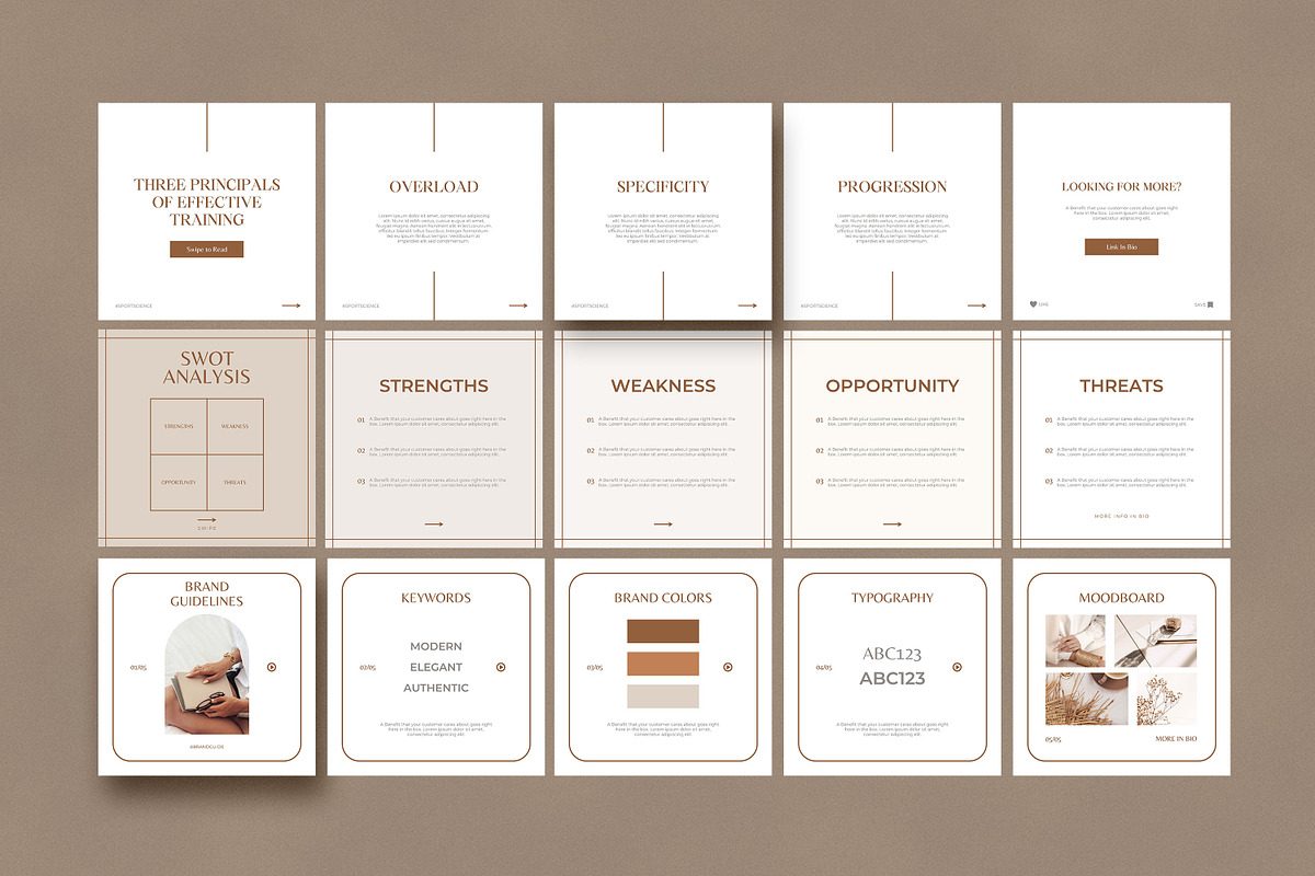 CANVA Instagram Corousel Templates, a Social Media Template by AndrewPixel (Photo 8 of 11)
