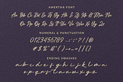 SALE! Amertha - Bold Signature Font, a Script Font by Subectype Studio (Thumbnail 9 of 10)