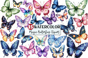 Magic Butterflies Clipart Bundle, an Illustration by Rose Art (Thumbnail 1 of 8)