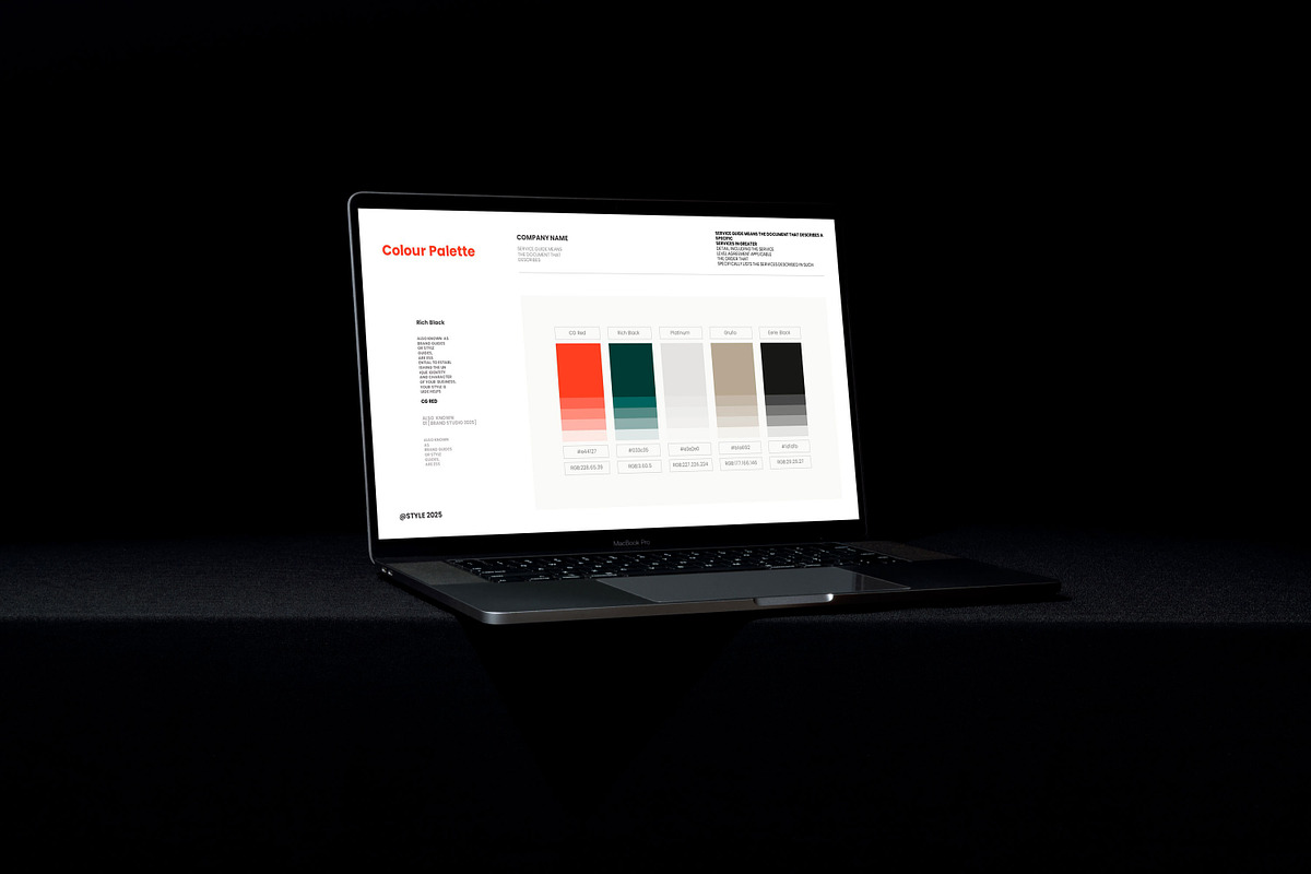 Miami | Brand Guidelines Template, a Presentation Template by Studio Industry (Photo 7 of 13)
