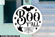 Halloween Round Sign SVG Bundle, a Graphic by Designer302 (Thumbnail 5 of 17)